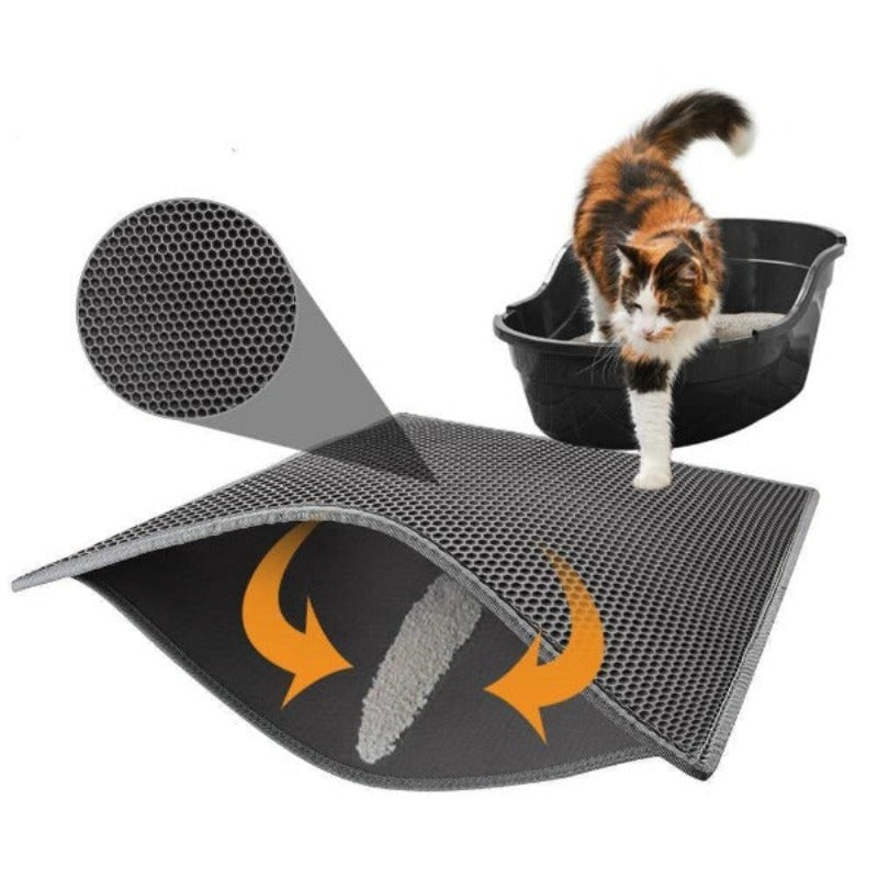 XL Cat Litter Black Mat