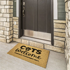 cat welcome doormats - Cute Cats Store