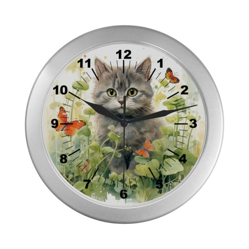 cat wall clock - Cute Cats Store