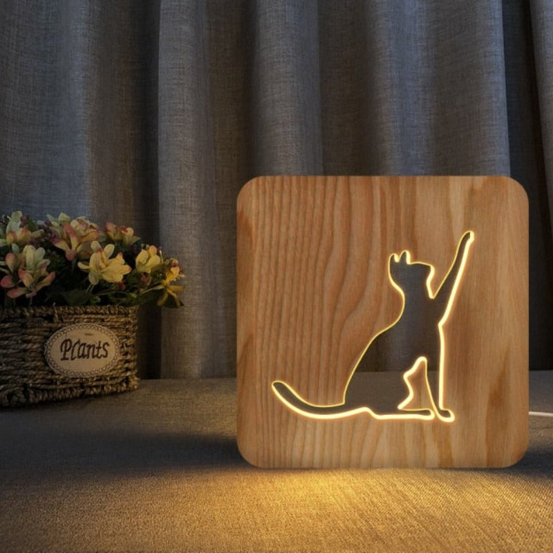 3d cats lamp - Cute Cats Store