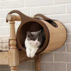 bamboo cat tunnel - Cute Cats Store