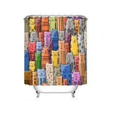 cat Shower Curtain - Cute Cats Store