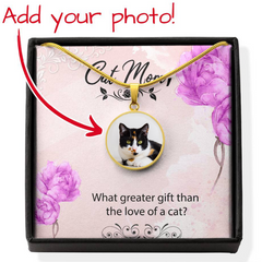 cat mom necklace - Cute Cats Store