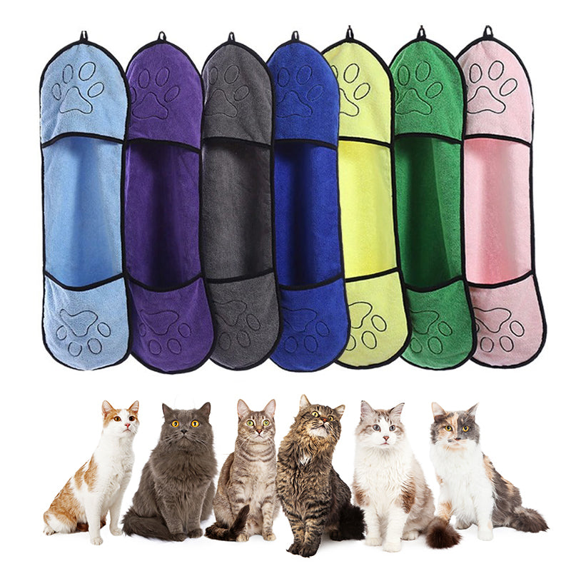 cat bath towels - Cute Cats Store