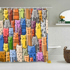 Cat Curtains - Cute Cats Store