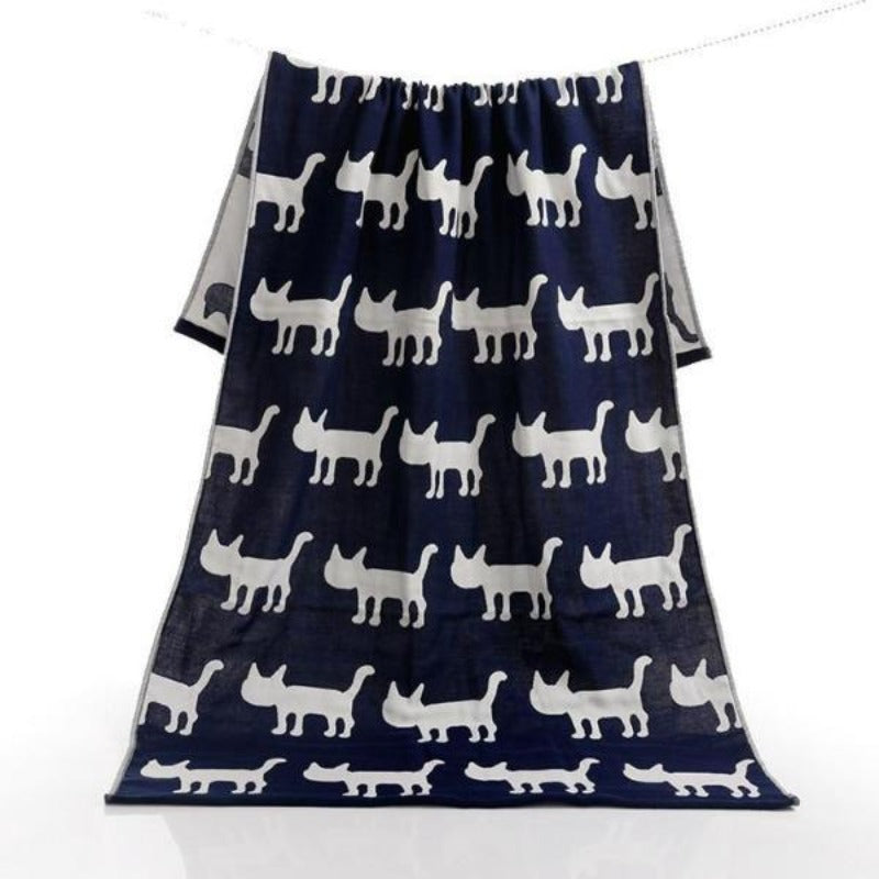 cat bathroom towels - Cute Cats Store