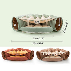 Foldable Cat Tunnel - Cute Cats Store