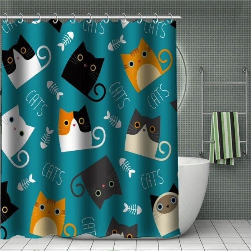 cat shower curtains - Cute Cats Store