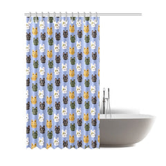 cat print shower curtains - Cute Cats Store