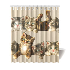 cat shower curtains - Cute Cats Store