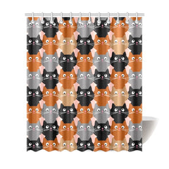 cat shower curtains - Cute Cats Store