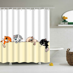 cat Shower Curtain - Cute Cats Store