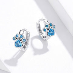 cat paw earrings - Cute Cats Store