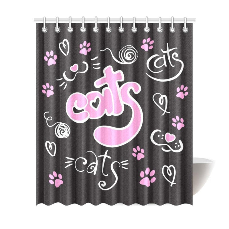 cat shower curtains - Cute Cats Store