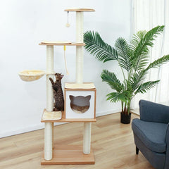 Cat House Scratching Post - Cute Cats Store