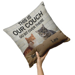 personalized cat pillow - Cute Cats Store